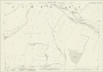Berkshire XXV.7 (includes: Lambourn) - 25 Inch Map