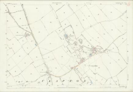 Cambridgeshire LII.8 (includes: Arrington; Croydon; East Hatley) - 25 Inch Map