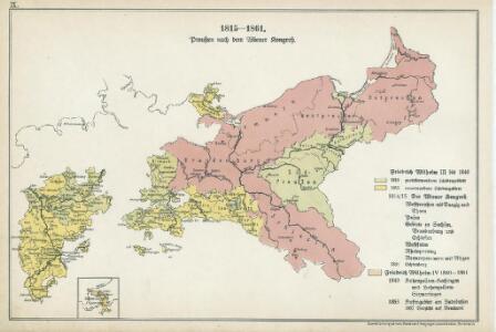 IX. 1815 - 1861. Preußen nach dem Wiener Kongreß