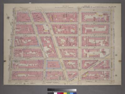 Plate 30, Part of Section 2: [Bounded by E. 14th Street, Second Avenue, E. 8th Street and University Place.]