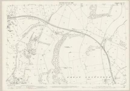 Derbyshire XXIII.7 (includes: Ashford; Bakewell; Great Longstone; Hassop; Little Longstone; Rowland) - 25 Inch Map