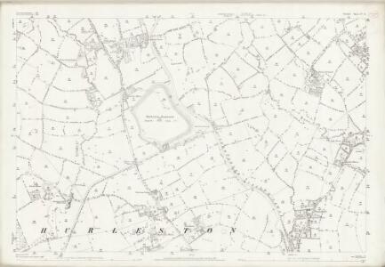 Cheshire LV.8 (includes: Brindley; Hurleston; Poole; Stoke) - 25 Inch Map