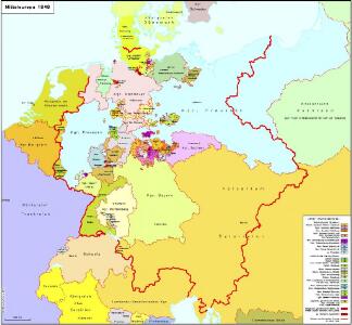 Mitteleuropa 1848