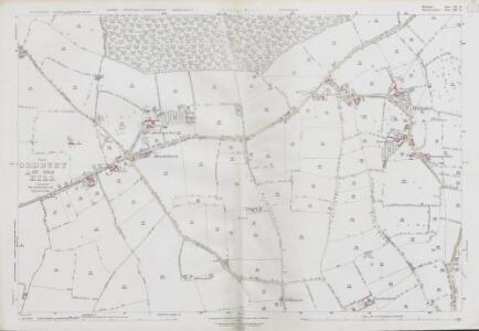 Wiltshire VII.11 (includes: Didmarton; Sherston; Sopworth) - 25 Inch Map
