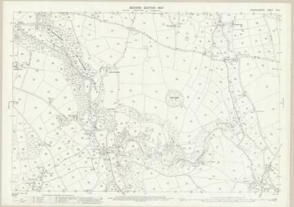 Pembrokeshire VI.14 (includes: Eglwyswrw; Meline; Nevern) - 25 Inch Map