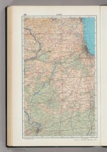 208.  Illinois.  The World Atlas.