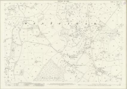 Sussex LVIII.2 (includes: Westfield) - 25 Inch Map