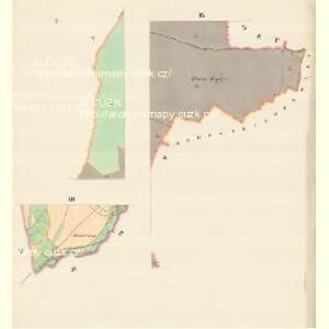 Glasdörf (Sklena Wes) - m2733-1-001 - Kaiserpflichtexemplar der Landkarten des stabilen Katasters