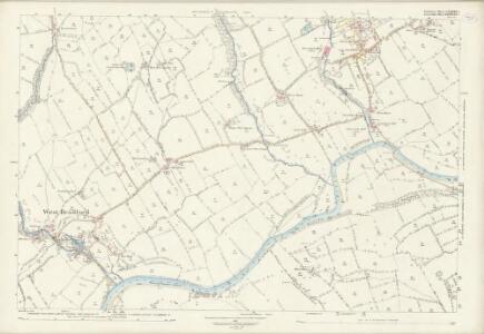 Yorkshire CLXXXII.7 (includes: Chatburn; Clitheroe; Grindleton; West Bradford) - 25 Inch Map