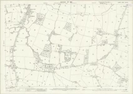Surrey XXXV.12 (includes: Crowhurst; Lingfield; Tandridge) - 25 Inch Map