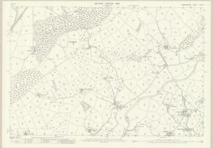 Cardiganshire XXXIV.10 (includes: Cellan; Lampeter Rural; Llanfair Clydogau; Llangybi; Silian) - 25 Inch Map