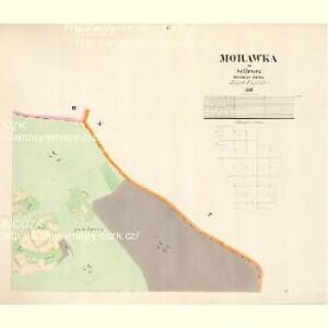 Morawka - m1856-1-004 - Kaiserpflichtexemplar der Landkarten des stabilen Katasters
