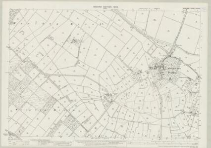 Somerset XXXIX.16 (includes: Meare; Shapwick; Wedmore) - 25 Inch Map
