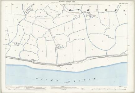 Essex (1st Ed/Rev 1862-96) LXXI.3 (includes: Burnham; Canewdon) - 25 Inch Map