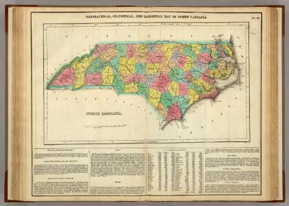Map Of North Carolina.