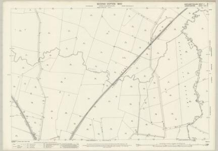 Northamptonshire X.13 (includes: Market Harborough; Sutton Bassett; Thorpe Langton; Weston by Welland) - 25 Inch Map