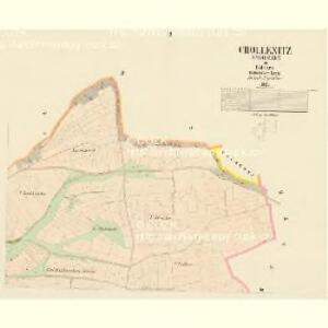 Chollenitz (Cholenic) - c2560-1-002 - Kaiserpflichtexemplar der Landkarten des stabilen Katasters