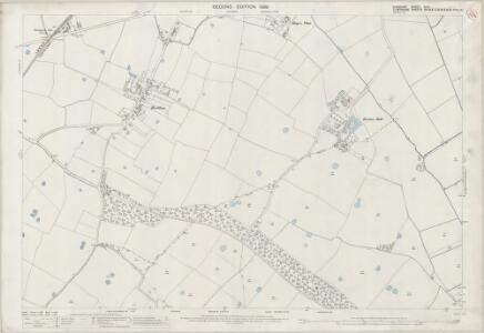 Cheshire XLVI.1 (includes: Dodleston; East Saltney; Hawarden; Lower Kinnerton) - 25 Inch Map