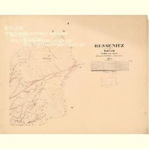 Bessenitz - c0135-1-002 - Kaiserpflichtexemplar der Landkarten des stabilen Katasters