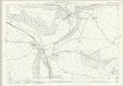 Devon XXXI.11 (includes: Burrington; Chittlehamholt; Chumleigh; Kings Nympton) - 25 Inch Map