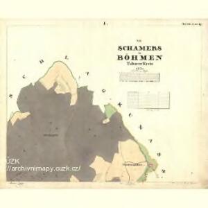 Schamers - c1022-1-001 - Kaiserpflichtexemplar der Landkarten des stabilen Katasters