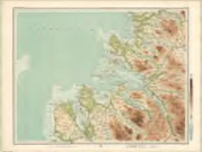 Ullapool, Lochinver - Bartholomew's 'Survey Atlas of Scotland'