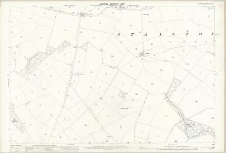 Durham XLIX.7 (includes: Brafferton; Great Stainton; Little Stainton; Preston Le Skerne) - 25 Inch Map