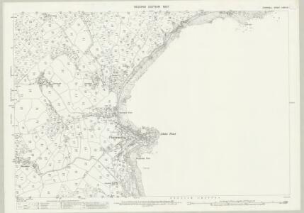 Cornwall LXXXI.15 (includes: St Keverne) - 25 Inch Map
