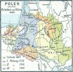 Polen nach dem Frieden von Oliva 1660