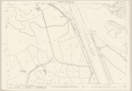 Norfolk XXXIII.1 (includes: Clenchwarton; Kings Lynn; South Wootton; Terrington St Clement) - 25 Inch Map