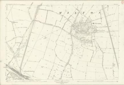 Northamptonshire LI.8 (includes: Blisworth; Gayton; Milton Malsor; Rothersthorpe) - 25 Inch Map