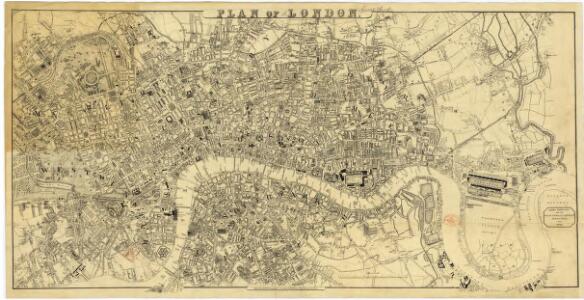 London[Plan of]. Drawn expressly for the Post Office