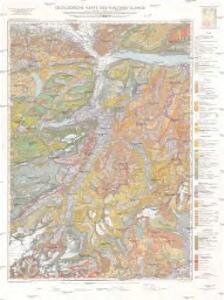 Geologische Karte des Kantons Glarus
