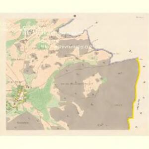 Tyss - c7908-1-003 - Kaiserpflichtexemplar der Landkarten des stabilen Katasters