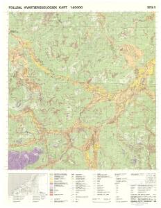 Geologisk kart 117: Kvartærgeologisk kart Folldal