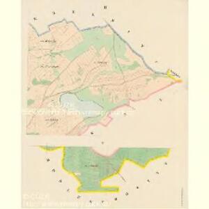 Prscheschtowitz (Přesstiowic) - c6219-1-002 - Kaiserpflichtexemplar der Landkarten des stabilen Katasters