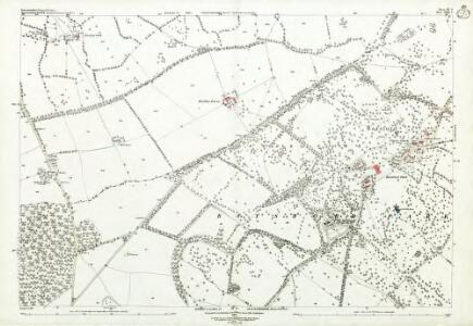 Gloucestershire XV.9 (includes: Batsford; Blockley; Bourton on the Hill) - 25 Inch Map
