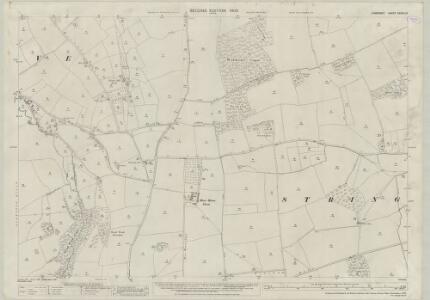 Somerset XXXVII.13 (includes: Holford; Kilve; Stringtson) - 25 Inch Map