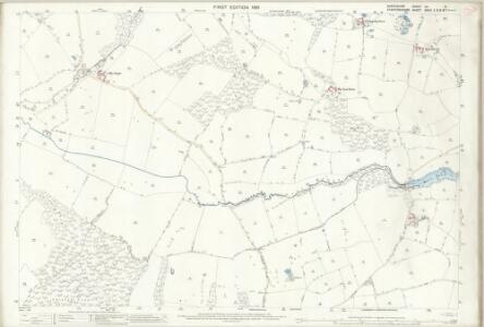 Shropshire XVI.8 (includes: Cheswardine; Tyrley) - 25 Inch Map