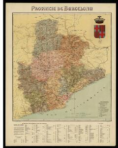 Provincia de Barcelona / per Benet Chías y Carbó, ab colaboració de Antoni Catalá y Joseph Ferrer; S. Poch gbo.; Lit. Martin y Bañó