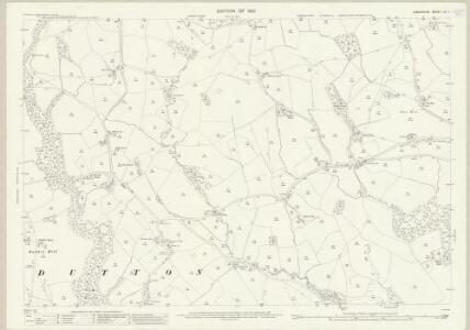 Lancashire LIV.7 (includes: Aighton Bailey And Chaigley; Dutton) - 25 Inch Map