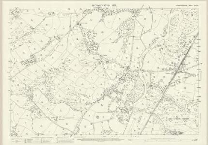 Carmarthenshire XXVI.14 (includes: Llandeilo Fawr Rural; Llangadog; Llansadwrn) - 25 Inch Map