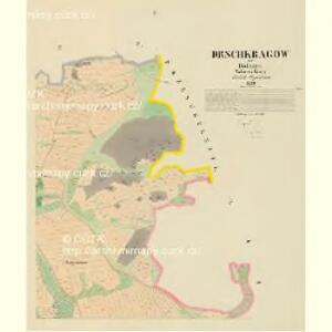 Drschkragow - c1552-1-002 - Kaiserpflichtexemplar der Landkarten des stabilen Katasters