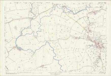 Somerset LXXXV.6 (includes: Fifehead Magdalen; Henstridge; Marnhull; Stalbridge) - 25 Inch Map