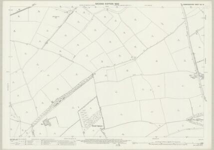 Cambridgeshire XLV.16 (includes: Arrington; Bourn; Croydon; East Hatley; Longstowe; Wimpole) - 25 Inch Map