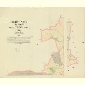 Boschkowitz (Bosskowice) - c0446-1-001 - Kaiserpflichtexemplar der Landkarten des stabilen Katasters