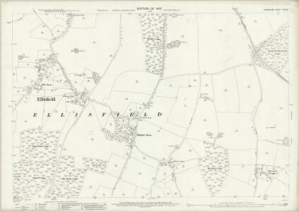 Hampshire and Isle of Wight XXVI.8 (includes: Ellisfield; Herriard) - 25 Inch Map