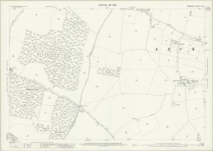 Berkshire XXVI.11 (includes: Chaddleworth; Leckhampstead; Welford) - 25 Inch Map