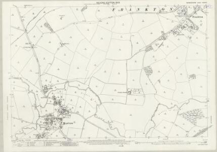Warwickshire XXXIV.3 (includes: Birdingbury; Eathorpe; Frankton; Marton; Princethorpe) - 25 Inch Map