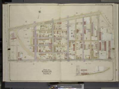 Brooklyn, Vol. 4, Double Page Plate No. 16; Part of   Ward 26; Sections 13; [Map bounded by Atlantic Ave., Forbell Ave., Broadway;     Including Liberty Ave., Fountain Ave.]; Sub Plan; [Map bounded by Magenta St.,   Boundary Line of the Borough of Bro